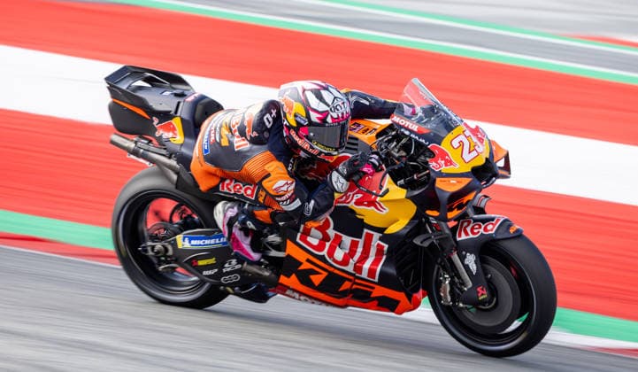 MOTORSPORTS - MotoGP, GP of Austria 2026 SPIELBERG,AUSTRIA,19.SEP.26 - MOTORSPORTS - MotoGP, Grand Prix of Austria, Red Bull Ring, practice and qualifying. Image shows Enea Bastianini (ITA Red Bull KTM Tech3).  GEPAxpictures xHaraldxSteiner