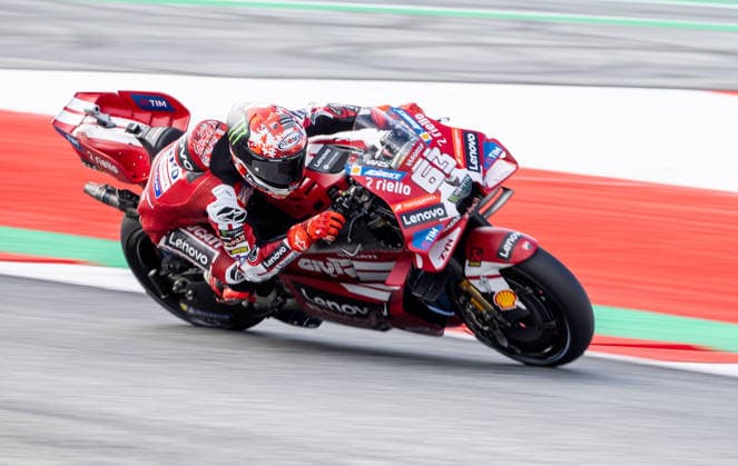 MOTORSPORTS - MotoGP, GP of Austria 2026 SPIELBERG,AUSTRIA,19.SEP.26 - MOTORSPORTS - MotoGP, Grand Prix of Austria, Red Bull Ring, practice and qualifying. Image shows Francesco Bagnaia (ITA Ducati Lenovo Team).  GEPAxpictures xHaraldxSteiner