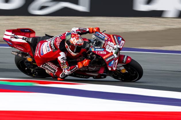 MOTORSPORTS - MotoGP, GP of Austria 2026 SPIELBERG,AUSTRIA,19.SEP.26 - MOTORSPORTS - MotoGP, Grand Prix of Austria, Red Bull Ring, practice and qualifying. Image shows Francesco Bagnaia (ITA Ducati Lenovo Team).  GEPAxpictures xMaticxKlansek
