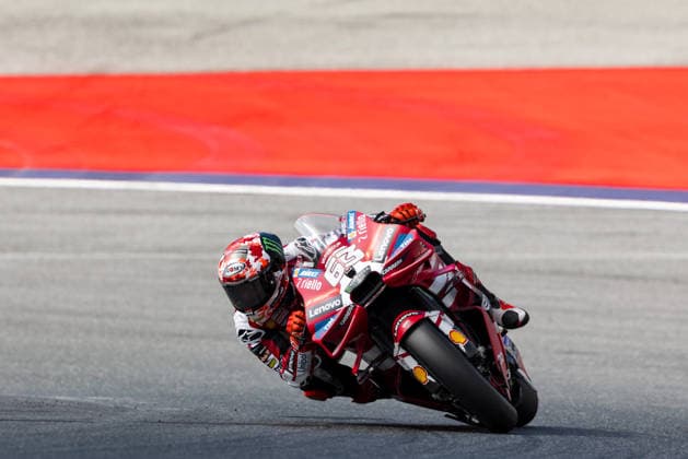 MOTORSPORTS - MotoGP, GP of Austria 2026 SPIELBERG,AUSTRIA,19.SEP.26 - MOTORSPORTS - MotoGP, Grand Prix of Austria, Red Bull Ring, practice and qualifying. Image shows Francesco Bagnaia (ITA Ducati Lenovo Team).  GEPAxpictures xMaticxKlansek