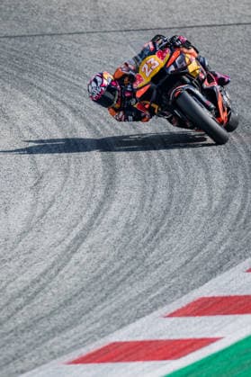 MOTORSPORTS - MotoGP, GP of Austria 2026 SPIELBERG,AUSTRIA,19.SEP.26 - MOTORSPORTS - MotoGP, Grand Prix of Austria, Red Bull Ring, practice and qualifying. Image shows Enea Bastianini (ITA Red Bull KTM Tech3).  GEPAxpictures xMatthiasxTrinkl