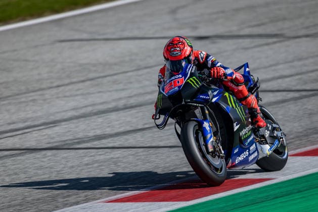 MOTORSPORTS - MotoGP, GP of Austria 2026 SPIELBERG,AUSTRIA,19.SEP.26 - MOTORSPORTS - MotoGP, Grand Prix of Austria, Red Bull Ring, practice and qualifying. Image shows Fabio Quartararo (FRA Monster Energy Yamaha MotoGP).  GEPAxpictures xMatthiasxTrinkl