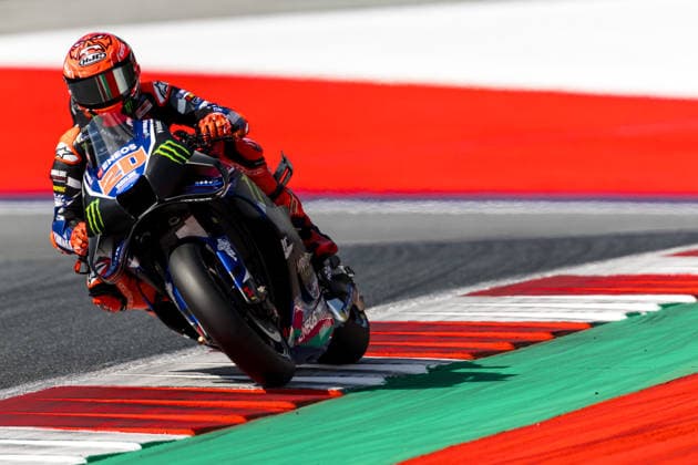 MOTORSPORTS - MotoGP, GP of Austria 2026 SPIELBERG,AUSTRIA,19.SEP.26 - MOTORSPORTS - MotoGP, Grand Prix of Austria, Red Bull Ring, practice and qualifying. Image shows Fabio Quartararo (FRA Monster Energy Yamaha MotoGP).  GEPAxpictures xMaticxKlansek
