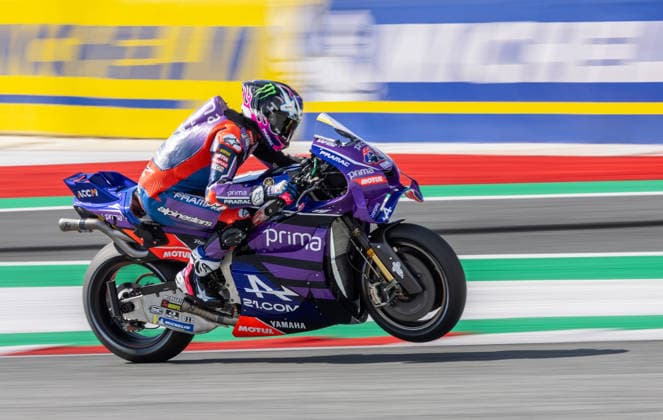 MOTORSPORTS - MotoGP, GP of Austria 2026 SPIELBERG,AUSTRIA,19.SEP.26 - MOTORSPORTS - MotoGP, Grand Prix of Austria, Red Bull Ring, practice and qualifying. Image shows Jack Miller (AUS Prima Pramac Yamaha MotoGP).  GEPAxpictures xHaraldxSteiner