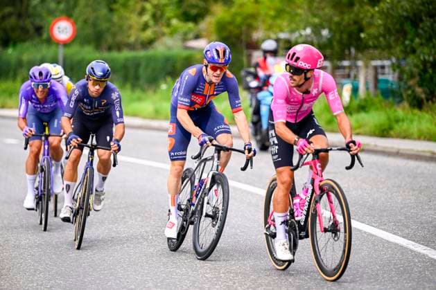 Flandrien 0.0 classic 2026 Cycling Race HAACHT, BELGIUM - SEPTEMBER 19 : Flynn Sean (GBR) of Team Picnic PostNL in the escape pack during the 28th edition of Flandrien 0.0 classic an UCI ProSeries 1.Pro one day cycling road race for Men Elite of 199.4 km with start in Brakel and finish in Haacht on September 19, 2026 in Haacht, Belgium, 19 09 2026 ( Motordriver Stephan Boone - Haacht Belgium  Copyright: xTomasxSiskx