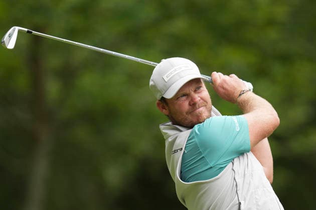 VIRGINIA WATER, ENGLAND - SEPTEMBER 19: Danny Willett (ENG) plays from the fifth tee during Round 3 at the BMW PGA, Golf Herren Championship at Wentworth Golf Club, Virginia Water on September 19, 2026 in Surrey, England The BMW PGA Championship