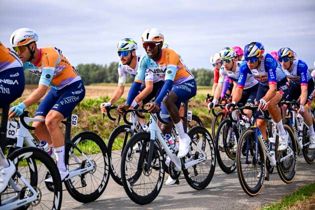 Flandrien 0.0 classic 2026 Cycling Race HAACHT, BELGIUM - SEPTEMBER 19 : Girmay Biniam (ERI) of NSN Cycling Team in action during the 28th edition of Flandrien 0.0 classic an UCI ProSeries 1.Pro one day cycling road race for Men Elite of 199.4 km with start in Brakel and finish in Haacht on September 19, 2026 in Haacht, Belgium, 19 09 2026 ( Motordriver Stephan Boone - Haacht Belgium  Copyright: xTomasxSiskx