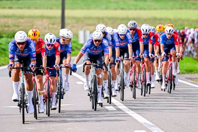 Flandrien 0.0 classic 2026 Cycling Race HAACHT, BELGIUM - SEPTEMBER 19 : Team Alpecin - Premier Tech in action during the 28th edition of Flandrien 0.0 classic an UCI ProSeries 1.Pro one day cycling road race for Men Elite of 199.4 km with start in Brakel and finish in Haacht on September 19, 2026 in Haacht, Belgium, 19 09 2026 ( Motordriver Stephan Boone - Haacht Belgium  Copyright: xTomasxSiskx