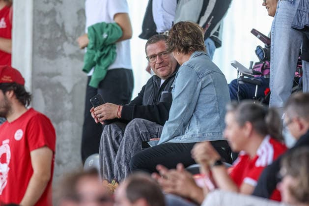 GER, Munich, FC Bayern Munich vs. FC Cologne, Google Pixel Women s Bundesliga, Soccer, DFB, 2026–2027 Season, FC Bayern Campus, Matchday 5 in Pictures: Max Eberl of FC Bayern Munich as a spectator at the women’s game IN THE STANDS. DFB and DFL regulations prohibit any use of photographs as image sequences and or quasi-video, September 19, 2026 Copyright: HMBxMedia HendrikxHamelau