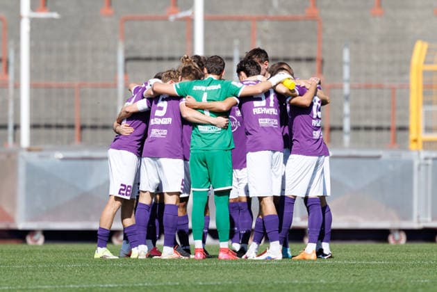TSV Schwaben Augsburg team, players on the field during the match between TSV Schwaben Augsburg and TSV Landsberg, soccer, men s, Bavarian Regional League, 2026–2027, Matchday 10 on September 19, 2026, in Augsburg, Rosenaustadion, Bavaria, Germany