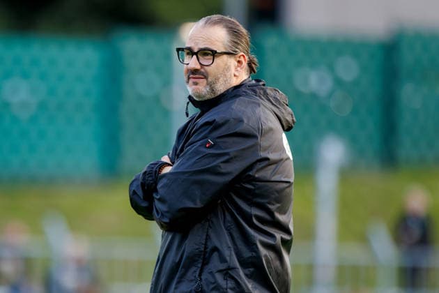 September 18, 2026, xkwix, Soccer, Regionalliga West, SV Rödinghausen vs. FC Gütersloh, Häcker Wiehenstadion, Matchday 9, 2026–2027 season Samuel da Costa, sports physiotherapist, FC Gütersloh. DFB regulations prohibit any use of photographs as image sequences and or quasi-video. Photo: xKamilxWilkowskixPressefotoKochx, North Rhine-Westphalia, Germany