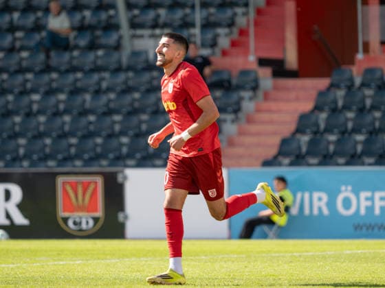 Goal to make it 0–2 by Nassim Boujellab, SSV Jahn Regensburg, 10 GER, Soccer, VfB Stuttgart II vs. SSV Jahn Regensburg, Landesliga 2, Matchday 8, Leinfelden-Echterdingen, 2026–2027 season, September 19, 2026 GER, Soccer, VfB Stuttgart II vs. SSV Jahn Regensburg, 3. Liga, Matchday 8, 2026–2027 season, September 19, 2026, Leinfelden-Echterdingen Copyright: xCarstenxSchweringx EP_CSG