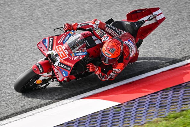 MOTO - MOTO GP - AUSTRIA GRAND PRIX 2026 93 MARQUEZ Marc (spa), Ducati Lenovo Team, Ducati Desmosedici GP26, action during the 2026 MotoGP Qatar Grand Prix of Austria, on the Red Bull Ring, from September 18 to 20, 2026 in Austria, Spielberg - SpielbergAustria  Copyright: xGIGIxSOLDANOx