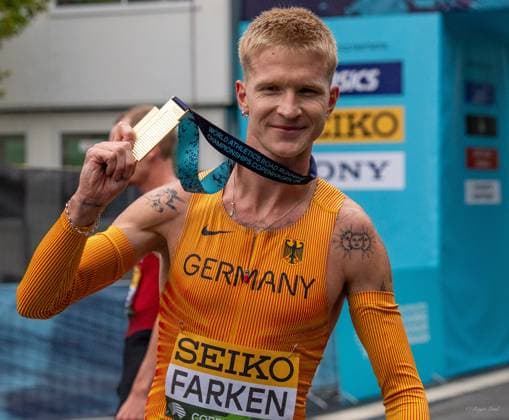 Athletics, World Road Running Championships in Copenhagen, Robert Farken is world champion in the mile