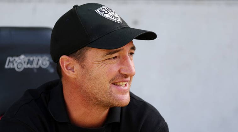 September 19, 2026, Germany, Aspach Soccer: VfB Stuttgart II vs. SSV Jahn Regensburg; Coach: Nico Willig (VfB II)