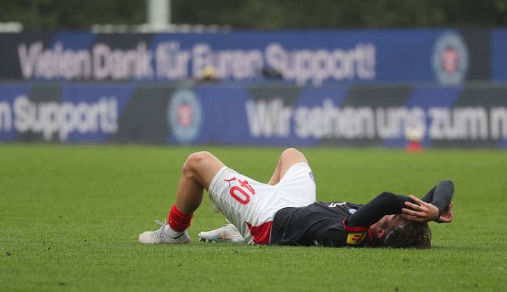 Leon Parduzi: Holstein Kiel Disappoints — Soccer, Men s, 2026–2027 Season, 2. Bundesliga, Holstein Stadium, Holstein Kiel vs. VfL Osnabrück, 1–1 DFL REGULATIONS PROHIBIT ANY USE OF PHOTOGRAPHS AS IMAGE SEQUENCES AND OR QUASI-VIDEO