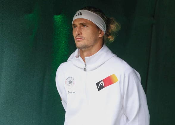 Alexander Zverev waits in the tunnel, Davis Cup: Germany vs. Croatia, Heristo Arena, Halle, Westphalia, Germany; Tennis Davis Cup 20026, Heristo Arena, Halle, North Rhine-Westphalia, Germany, September 19, 2026 Copyright: xJuergenxHasenkopfx