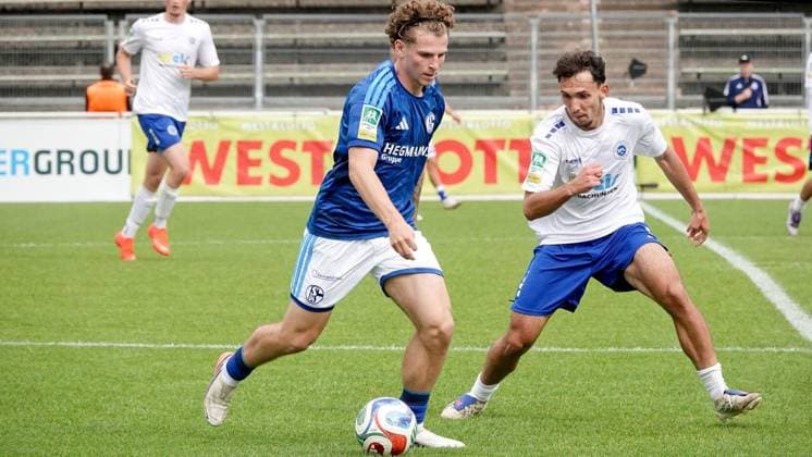 Football, RL West, FC Schalke 04 U23 v VfL Lotte