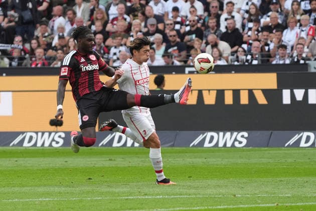 Lilian Brassier: Eintracht Frankfurt Saves the Day Against Yuito Suzuki, SC Freiburg, September 14, 2026, Bundesliga, 2026–27 Season, Eintracht Frankfurt vs. SC Freiburg, Deutsche Bank Park, Matchday 4