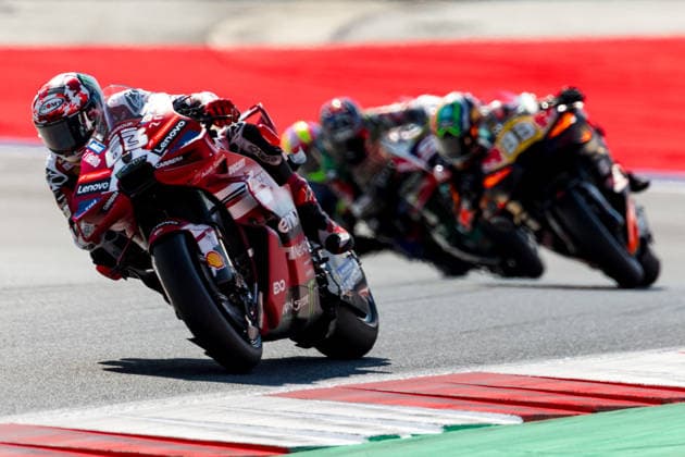 MOTORSPORTS - MotoGP, GP of Austria 2026 SPIELBERG,AUSTRIA,19.SEP.26 - MOTORSPORTS - MotoGP, Grand Prix of Austria, Red Bull Ring, Tissot sprint. Image shows Francesco Bagnaia (ITA Ducati Lenovo Team).  GEPAxpictures xMaticxKlansek