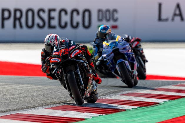 MOTORSPORTS - MotoGP, GP of Austria 2026 SPIELBERG,AUSTRIA,19.SEP.26 - MOTORSPORTS - MotoGP, Grand Prix of Austria, Red Bull Ring, Tissot sprint. Image shows Marco Bezzecchi (ITA Aprilia Racing).  GEPAxpictures xMaticxKlansek