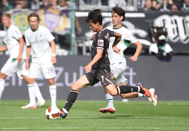 September 19, 2026, xhbx, Soccer, Bundesliga 1, Borussia Mönchengladbach 1 FSV Mainz 05 v Lee Jae-sung FSV Mainz 05 DFL DFB REGULATIONS PROHIBIT ANY USE OF PHOTOGRAPHS as IMAGE SEQUENCES and or QUASI-VIDEO Mönchengladbach