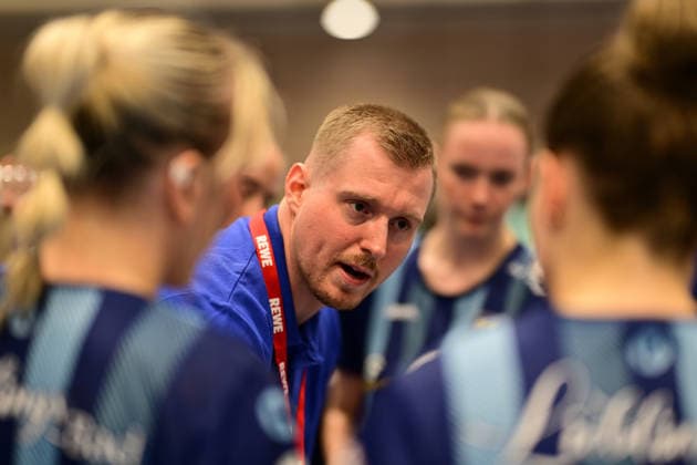 Handball I Women I 2026–2027 Season I Bundesliga I Matchday 4 I Buxtehuder SV vs. HSG Bensheim Auerbach I September 19, 2026 Jonas Schlender Buxtehuder Sportverein Buxtehude Halle Nord Neu Lower Saxony Germany Copyright: xLobeca FelixxWeißbergx