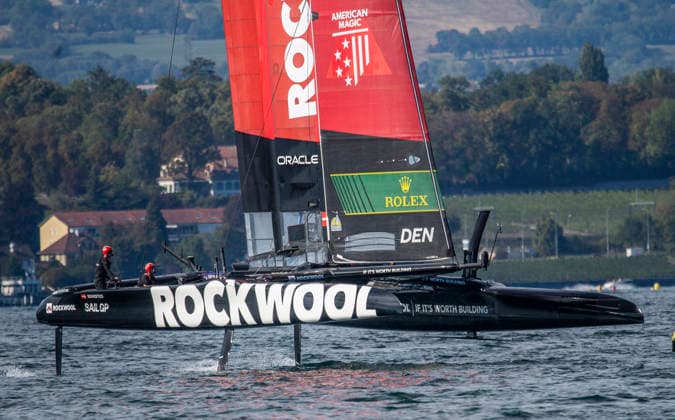 September 19, 2026, Geneva, Geneva, Switzerland: Geneva Switzerland, 09 19 2026: ROCKWOOL RACING SAILGP TEAM (DK) is in action during Rolex Switzerland Sail Grand Prix, Geneva, Rolex Switzerland Sail Grand Prix, Geneva which was also the second edition of the Rolex Switzerland Sail Grand Prix, Geneva and took place at Geneva Yacht Club in Geneva, Switzerland. Geneva Switzerland - ZUMAd206 20260919_zip_d206_023 Copyright: xEricxDubostx