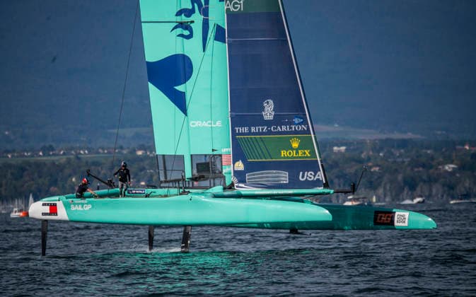 September 19, 2026, Geneva, Geneva, Switzerland: Geneva Switzerland, 09 19 2026: US. SAILGP TEAM (USA) sin action during Rolex Switzerland Sail Grand Prix, Geneva, Rolex Switzerland Sail Grand Prix, Geneva which was also the second edition of the Rolex Switzerland Sail Grand Prix, Geneva and took place at Geneva Yacht Club in Geneva, Switzerland. Sailing 26: Rolex Switzerland Sail Grand Prix, Geneva - ZUMAd206 20260919_zip_d206_024 Copyright: xEricxDubostx