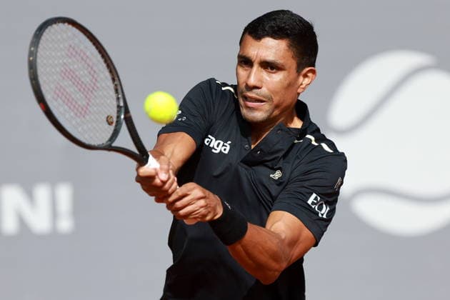 SZCZECIN, 19.09.2026 TURNIEJ TENISA ZIEMNEGO ATP, Tennis Herren CHALLENGER - ATP CHALLENGER INVEST IN SZCZECIN OPEN 2026 NZ THIAGO MONTEIRO FOT. KRZYSZTOF CICHOMSKI NEWSPIX.PL --- newspix.pl 