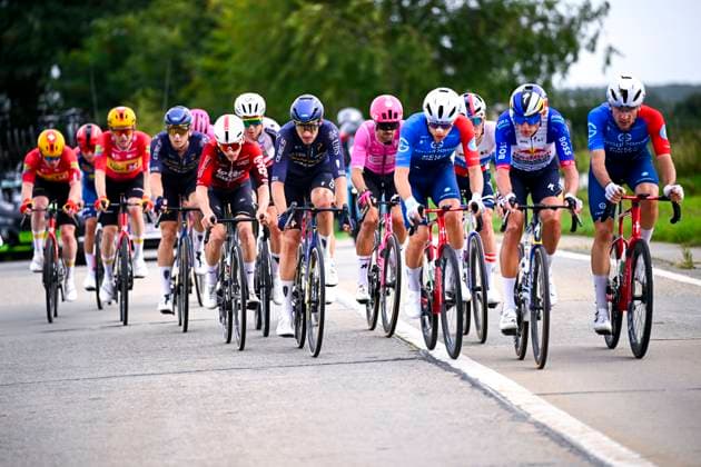 Flandrien 0.0 classic 2026 Cycling Race HAACHT, BELGIUM - SEPTEMBER 19 : Rider of Pinarello Q36.5 Pro Cycling Team in action during the 28th edition of Flandrien 0.0 classic an UCI ProSeries 1.Pro one day cycling road race for Men Elite of 199.4 km with start in Brakel and finish in Haacht on September 19, 2026 in Haacht, Belgium, 19 09 2026 ( Motordriver Stephan Boone - Haacht Belgium  Copyright: xTomasxSiskx