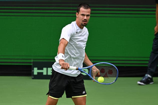 Daniel Altmaier GER September 19, 2026 ¢ Tennis ¢ Davis Cup Qualifiers, 2nd Round ¢ Germany vs. Croatia, Heristo Arena, Halle Westfalen, North Rhine-Westphalia, Germany Copyright: xpepphotox xHorstxMauelshagenx pep00321, pep_20260919_hm