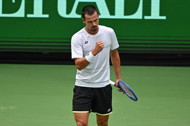 Daniel Altmaier GER September 19, 2026 ¢ Tennis ¢ Davis Cup Qualifiers, 2nd Round ¢ Germany vs. Croatia, Heristo Arena, Halle Westfalen, North Rhine-Westphalia, Germany Copyright: xpepphotox xHorstxMauelshagenx pep00321, pep_20260919_hm