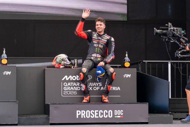 IPA88714151 - Marco Bezzecchi (Aprilia Racing) during the Tissot Sprint Race of the Austrian MotoGP Grand Prix at the Red Bull Ring racetrack in Spielberg, Austria, on September 19, 2026  Copyright: xMatteoxAverna IPAxSportx xx IPA88714151