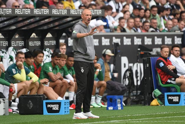 September 19, 2026, xhbx, Soccer, Bundesliga 1, Borussia Mönchengladbach 1 FSV Mainz 05 v l Interim Coach Jan Moritz Lichte Borussia Mönchengladbach DFL DFB REGULATIONS PROHIBIT ANY USE OF PHOTOGRAPHS as IMAGE SEQUENCES and or QUASI-VIDEO Mönchengladbach