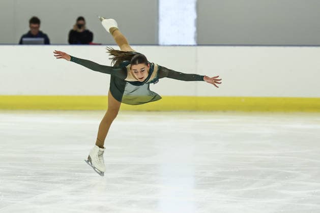 WINTER SPORTS - Figure skating, Eiskunstlauf - Lombardy Trophy Photo by IPA ABACAPRESS.COM88713288 - Lara Naki Gutmann (ITA) during the 2026 Lombardia Trophy Figure Skating competition at the IceLab Arena in Bergamo, Italy, on September 19, 2026, as part of the Lombardia Trophy Figure Skating event in Bergamo, Italy, on September 19, 2026 Bergamo Italy  Copyright: xIPAxSport ABACAx