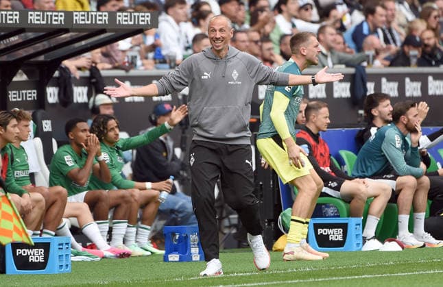 September 19, 2026, xhbx, Soccer, Bundesliga 1, Borussia Mönchengladbach 1 FSV Mainz 05 v l Interim Coach Jan Moritz Lichte Borussia Mönchengladbach DFL DFB REGULATIONS PROHIBIT ANY USE OF PHOTOGRAPHS AS IMAGE SEQUENCES AND OR QUASI-VIDEO Mönchengladbach