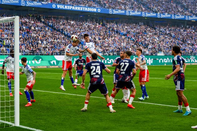 Germany Soccer Bundesliga 2026–27, Matchday 4: Hamburger SV (HSV) vs. 1. FC Köln at Volkspark Stadium, Hamburg; 1–0 (goal by Nicolas Capaldo, Hamburger SV), 24 Copyright: xStefanxTrochax
