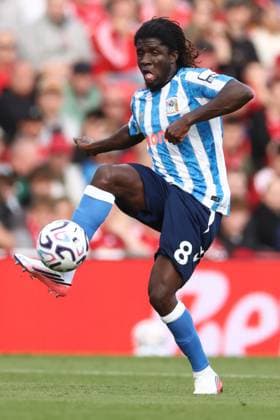 Caleb Yirenkyi of Coventry City in action. Nottingham Forest v Coventry City, Premier League, Football, The City Ground, Nottingham, UK - 19 Sep 2026Nottingham The City Ground United Kingdom EDITORIAL USE ONLY No use with unauthorised audio, video, data, fixture lists, club league logos or live services. Online in-match use limited to 120 images, no video emulation. No use in betting, games or single club league player publications.  Copyright: xRyanxBrowne Shutterstockx 17158587fs