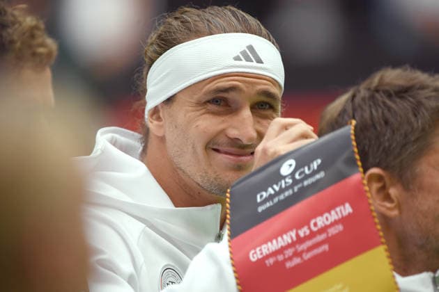Alexander ZVEREV GER Match 1 Alexander ZVEREV GER Matej DODIC CRO Germany GER Croatia CRO Tennis Davis Cup Qualifiers Round 2 on September 19, 2026, at the Heristo Arena Halle Westfalen, Germany Â