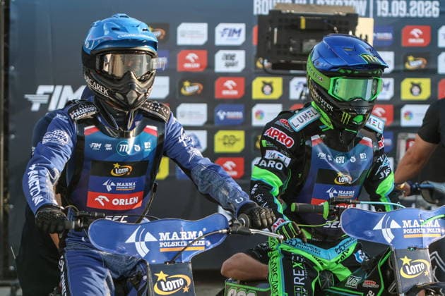 Rzeszow 19.09.2026. Speedway Euro Championship 2026 - Round 3 in Rzeszow, Poland --- Zuzel Indywidualne Mistrzostwa Europy 3 Final SEC w Rzeszowie Persons Shown : Piotr Pawlicki, Patryk Dudek Fot. Konrad Swierad Arena Akcji NEWSPIX.PL --- newspix.pl