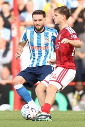 Matt Grimes of Coventry City. Nottingham Forest v Coventry City, Premier League, Football, The City Ground, Nottingham, UK - 19 Sep 2026Nottingham The City Ground United Kingdom EDITORIAL USE ONLY No use with unauthorised audio, video, data, fixture lists, club league logos or live services. Online in-match use limited to 120 images, no video emulation. No use in betting, games or single club league player publications.  Copyright: xRyanxBrowne Shutterstockx 17158587gj