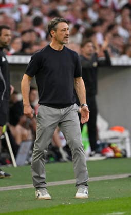 Coach Niko Kovac, Borussia Dortmund (BVB), on the sidelines, gesturing during the VfB Stuttgart vs. Borussia Dortmund (BVB) match on September 19, 2026. DFL regulations prohibit any use of photographs as image sequences and or quasi-video. VfB Stuttgart vs. Borussia Dortmund (BVB)