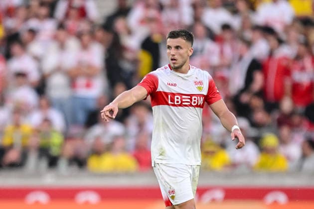 Ermedin Demirovic of VfB Stuttgart gesturing during the Bundesliga match between VfB Stuttgart and Borussia Dortmund at MHPArena on September 19, 2026, in Stuttgart, Germany. Photo by Harry Langer, DeFodi Images. Ermedin Demirovic VfB Stuttgart gestures during the Bundesliga match between VfB Stuttgart and Borussia Dortmund at MHPArena on September 19, 2026, in Stuttgart, Germany. Photo by Harry Langer, DeFodi Images. DFB and DFL regulations prohibit any use of photographs as image sequences and or quasi-video. Photo by Harry Langer, DeFodi Images. DFB and DFL regulations prohibit any use of photographs as imSEQUENCES AND OR QUASI-VIDEO