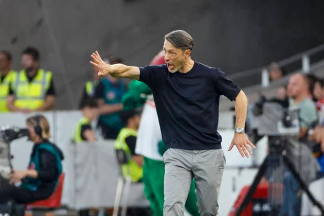Niko Kovac, BVB Dortmund, Coach, Facial Expressions, Emotion, Germany, Soccer, Bundesliga 1, Matchday 4, 2026–2027, VfB Stuttgart vs. Borussia Dortmund, September 19, 2026, Stuttgart MHP Arena, Germany Copyright: xGrantxHubbsx