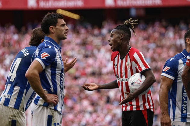 ESP LaLiga EA Sports Athletic Bilbao vs. Deportivo Alavés: Nico Williams of Athletic during the LaLiga EA Sports match between Athletic Bilbao and Deportivo Alavés, played at San Mamés Stadium in Bilbao on September 19, 2026, in Spain. Spanish Soccer Copyright: xAgenciaxLOFx