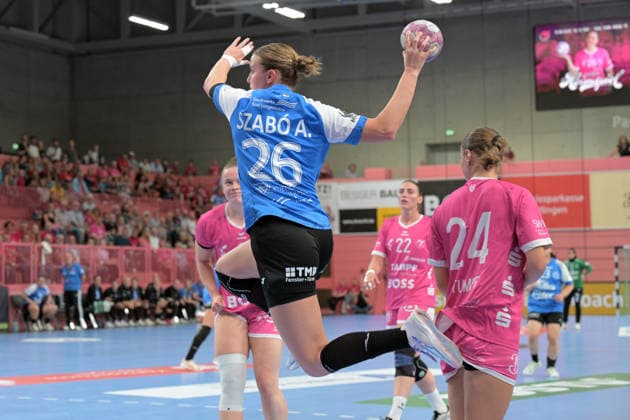 Handball, Women, HBF, TusSies Metzigen v Thüringer HC