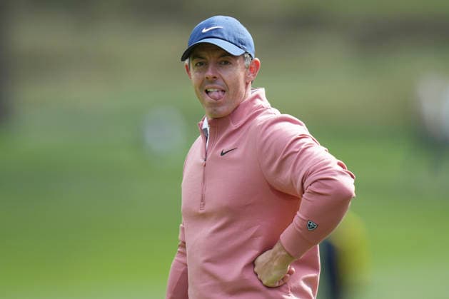 VIRGINIA WATER, ENGLAND - SEPTEMBER 19: Rory McIlroy (IRE) waits to putt on the eleventh green during Round 3 at the BMW PGA, Golf Herren Championship at Wentworth Golf Club, Virginia Water on September 19, 2026 in Surrey, England The BMW PGA Championship