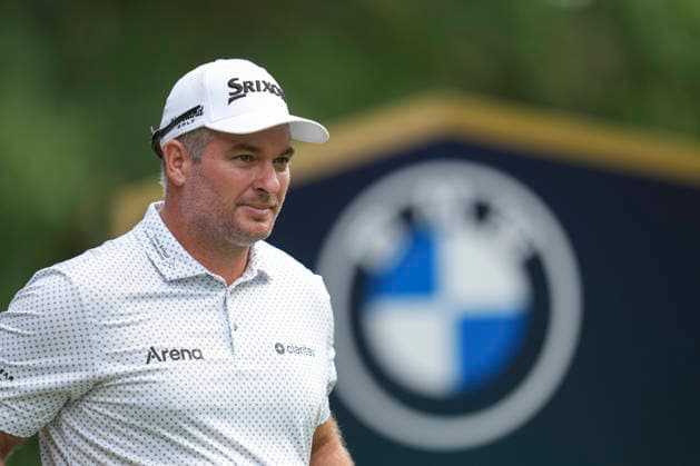 VIRGINIA WATER, ENGLAND - SEPTEMBER 19: Ryan Fox (NZL) walks from the twelfth tee during Round 3 at the BMW PGA, Golf Herren Championship at Wentworth Golf Club, Virginia Water on September 19, 2026 in Surrey, England The BMW PGA Championship