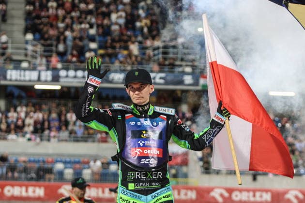 Rzeszow 19.09.2026. Speedway Euro Championship 2026 - Round 3 in Rzeszow, Poland --- Zuzel Indywidualne Mistrzostwa Europy 3 Final SEC w Rzeszowie Persons Shown : Patryk Dudek Fot. Konrad Swierad Arena Akcji NEWSPIX.PL --- newspix.pl
